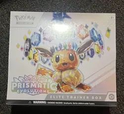 Pokemon SV: Prismatic Evolutions ETB Elite Trainer Box - Sealed - Image 1
