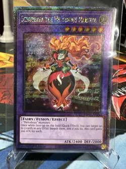 Yugioh Schuberta The Melodious Maestra RA03-EN034 Quarter Century Secret Rare NM - Image 1