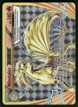 Ninetales BREAK 16/108 Rare BREAK Holo NM Pokemon XY - Evolutions - Image 1