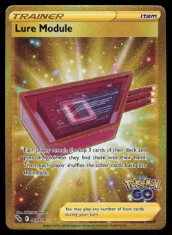 Lure Module 088/078 Gold Secret Rare Pokemon Pokemon GO NM - Image 1