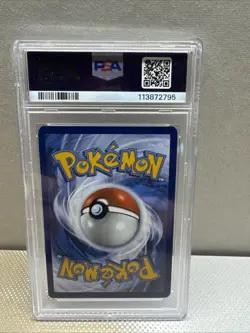 2023 Pokemon OBF en Obsidian Flames #209 Lechonk Illustration Rare PSA 8 - Image 2