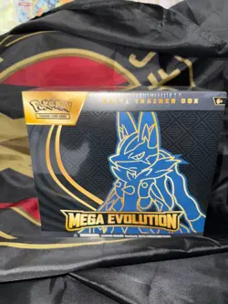 Pokemon TCG Mega Evolution Lucario Elite Trainer Box ETB NEW FACTORY SEALED - Image 1