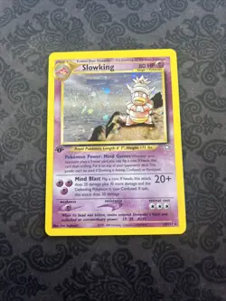 SLOWKING 14/111 Neo Genesis 1st Edition Holo Pokemon - Image 1