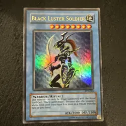 Black Luster Soldier SYE-024 Ultra Rare Unlimited LP Yugioh - Image 1