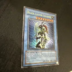 Black Luster Soldier SYE-024 Ultra Rare Unlimited LP Yugioh - Image 3