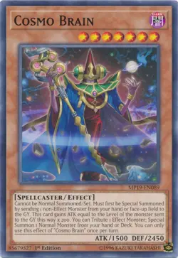 Cosmo Brain - MP19-EN089 - Common - 1st Edition - Lightly Played - Image 1