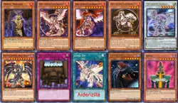 Yugioh Horus the Black Flame Lock Down Deck - LV8 Jinzo Vanity's Fiend Level Up! - Image 1