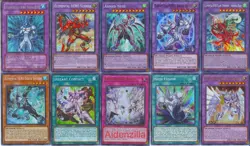 Yugioh Neo-Spacian Deck - Elemental Hero Shining Neos Wingman Shuffle Jaden Yuki - Image 1