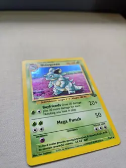 Pokemon TCG Nidoqueen Card 7/64 Jungle Holo Rare 1999 WOTC - Image 2
