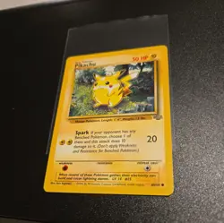 1999 Pokemon Pikachu 60/64 Jungle Pokemon Card LP Ungraded - Image 1