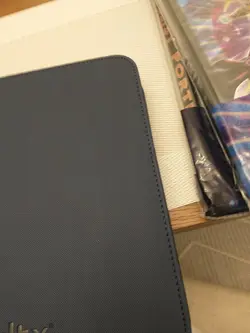 Vault X Royal Blue 4-Pocket Exo-Tec Zip Binder - 160 Cards - Gently Used - Image 1