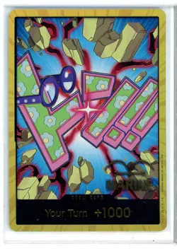 One Piece CCG Don!! (Koby) Your Turn +1000 Gold Card (SW) - Image 1