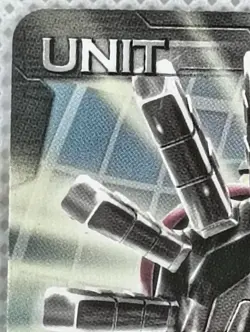 Crusade Trading Card Beck the Great RX3 - The Big O Anime Bandai U-187 JP 2012 - Image 2