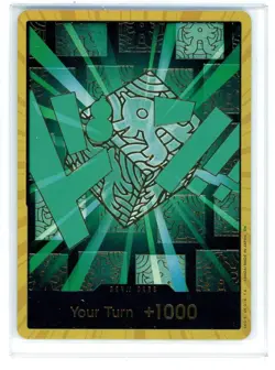One Piece CCG Don!! (Lim) Your Turn +1000 Gold Card (SW) - Image 1