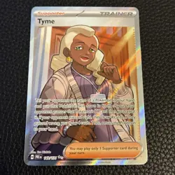 Tyme - 143/131 Pokemon Prismatic Evolutions Full Art Trainer Ultra Rare Card NM - Image 1