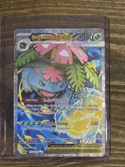 Mega Venusaur EX 155/132 Mega Evolution ENGLISH Pokemon Card NM In Protector - Image 1