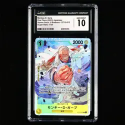 CGC GEM MINT 10 BANDAI 2023 ONE PIECE TCG Card ST13-013 Monkey·D·Garp - Image 2