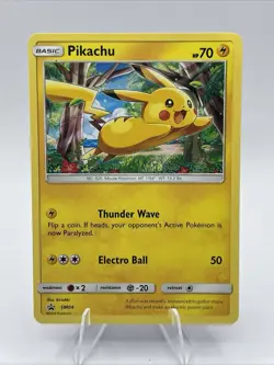 Pikachu SM04 Non-Holo Card Target Regular Black Star Promo MP Pokemon TCG 2016 - Image 1