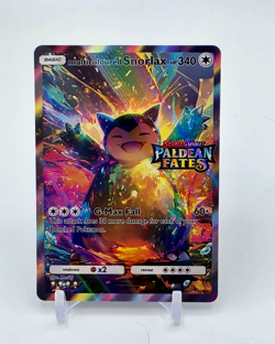 HOLO Snorlax Card Snorlax Pokemon Card READ DESCRIPTION BELOW - Image 1