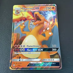 Pokemon Card Charizard GX 9/68 Hidden Fates - Near Mint - Image 1