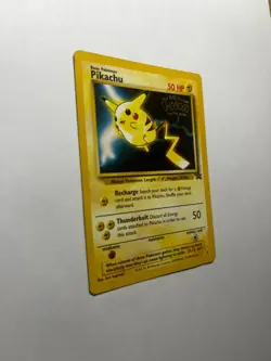 Pokemon Pikachu the First Movie Kids WB Promo Card, Black Star - Image 2