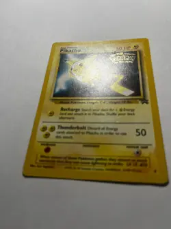 Pokemon Pikachu the First Movie Kids WB Promo Card, Black Star - Image 3