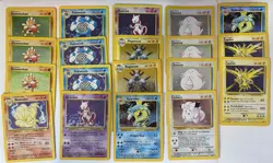 pokemon card lot collection (base set, holofoil) - Image 1