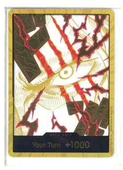 One Piece CCG Don!! (Shanks) Your Turn +1000 Gold Card (SW) - Image 1
