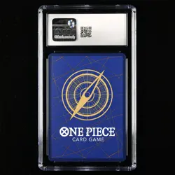 CGC GEM MINT 10 BANDAI 2024 ONE PIECE TCG Card ST21-015 Roronoa Zoro - Image 3