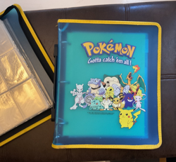 Vintage Pokemon Card Storage 3 Ring Zipper Binder 1999 x3 Must See - Image 5