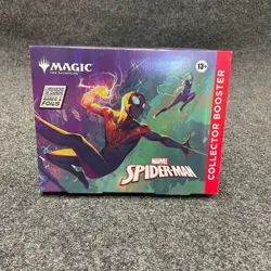 Magic: The Gathering Marvel Spider-Man Collector Booster Box, Sealed Worn Box - Image 1