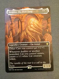 Arahbo, the First Fang (Borderless) Foundations Regular NM R 0294 - Image 1