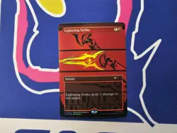 MTG FOIL COWBOY BEBOP Lightning Strike Standard Showdown Promo NM English - Image 1