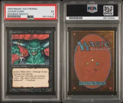 Juzam Djinn Arabian Nights 1993 Magic: The Gathering MTG PSA 5 Graded - Image 3