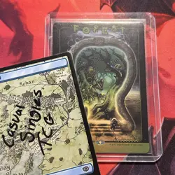 Forest Borderless Foil, Mtg Single, Secret Lair, 1651 Near Mint - Image 3