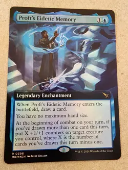 Proft's Eidetic Memory - #396 Foil (Extended Art) Murders at Karlov Manor - Mtg - Image 1
