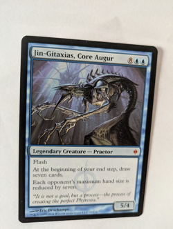Jin-Gitaxias, Core Augur New Phyrexia MTG NM Free shipping with tracking - Image 1