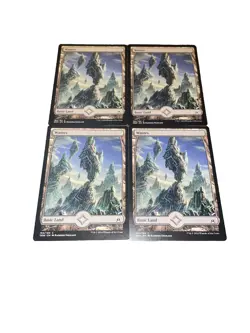 WASTES (184) (FULL ART) X4 Oath Of The Gatewatch Magic MTG NM - Image 1