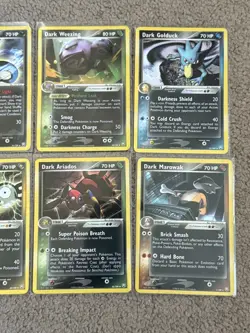 Pokemon EX Team Rocket Returns ‘DARK’ Non Holo Bundle x8 - #3 - Image 3