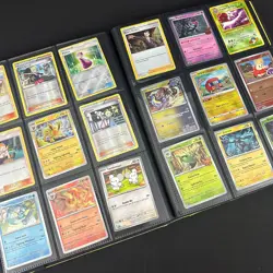 Huge Vintage Pokemon Modern Collection Lot PIKACHU Binder Included 360 Cards - Image 5