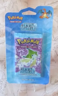 POKEMON EX CRYSTAL GUARDIANS BLISTER BOOSTER PACK FACTORY SEALED JIRACHI RARE!! - Image 1