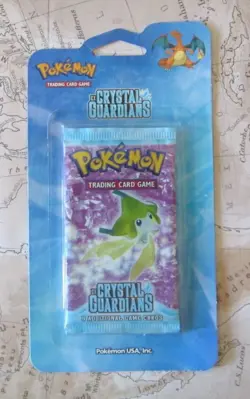 POKEMON EX CRYSTAL GUARDIANS BLISTER BOOSTER PACK FACTORY SEALED JIRACHI RARE!! - Image 3