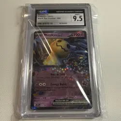 Pokemon CGC 10 Gem Mint Mimikyu Black Star Promo 004 - Image 1