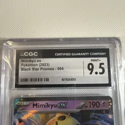 Pokemon CGC 10 Gem Mint Mimikyu Black Star Promo 004 - Image 2