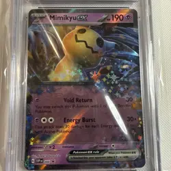 Pokemon CGC 10 Gem Mint Mimikyu Black Star Promo 004 - Image 3