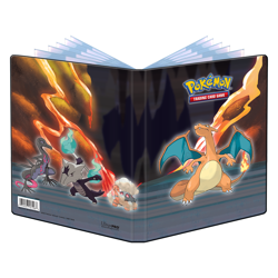 Pokemon Gallery Series Scorching Summit 4 Pocket Portfolio Holder Storage - Image 1