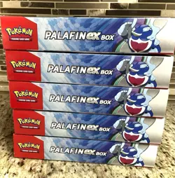 Pokemon TCG: Palafin ex Box (NEW Factory Sealed) Lot Of 5 - Image 4