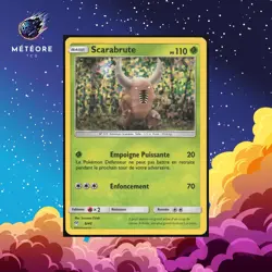 Carte Pokemon Scarabrute Holo 8/40 Promo McDonald's 2019 Francais - Image 1