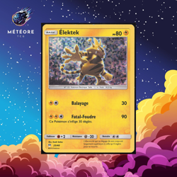 Carte Pokemon Elektek 25/40 Promo McDonald's 2019 Francais - Image 1