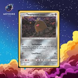 Carte Pokemon Taupiqueur d'Alola 33/40 Promo McDonald's 2019 Francais - Image 1